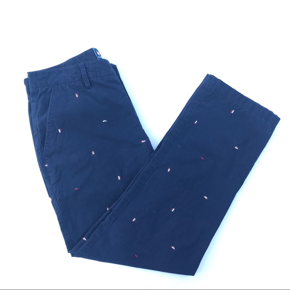 CHARLESTON Threads Pants With Embroidered Snowman - Picture 2 of 8
